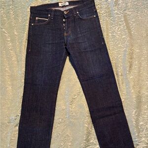 Naked & Famous Denim Slim Jeans - Deep Indigo